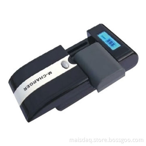 LCD universal battery charger, can work w/mobile phone batteries, camera batteries, AA/AAA batteries
